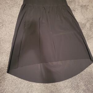 Athleta Cosmic Black High-Low Skirt